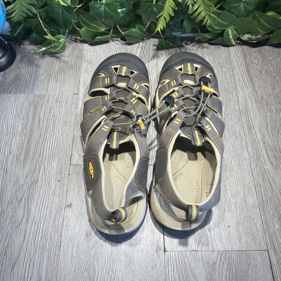Keen Newport H2 Adjustable Outdoor Drawstring Sandal Mens Size 12 1008399 Black